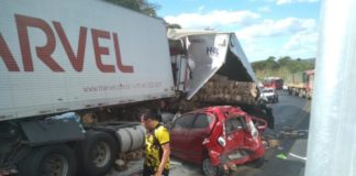 Norte de Minas - Caminhoneiro morre em acidente na BR-251 na Serra de  Francisco Sá