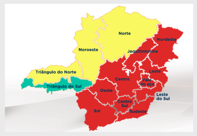 Governo atualiza situação das macrorregiões no Minas Consciente ...