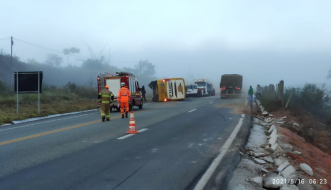 Sepultado em Valadares o corpo de vítima de acidente com ônibus na BR-381