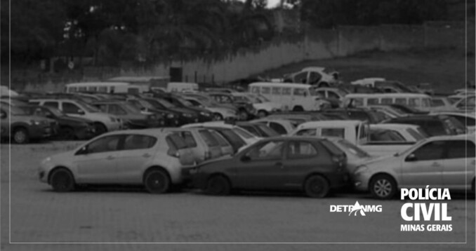 Polícia Civil de Minas Gerais disponibiliza mais de 600 veículos em leilão virtual