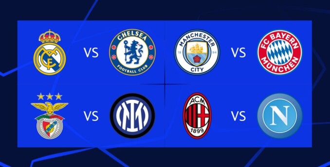 UEFA define os confrontos das quartas e o chaveamento da Liga dos Campeões