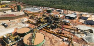 Vista aérea da Planta Industrial Greentech da Sigma Lithium, em Araçuaí e Itinga (MG)