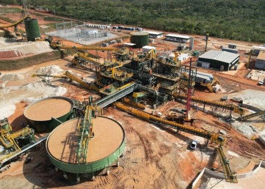 Vista aérea da Planta Industrial Greentech da Sigma Lithium, em Araçuaí e Itinga (MG)