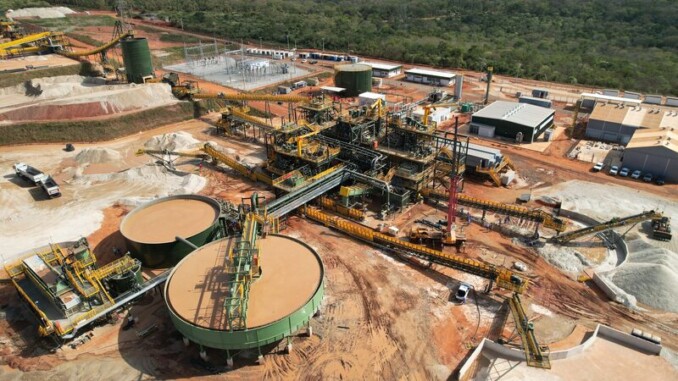 Vista aérea da Planta Industrial Greentech da Sigma Lithium, em Araçuaí e Itinga (MG)